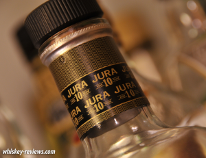 Jura 10 Year Old Scotch Detail