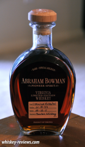 Abraham Bowman Bourbon