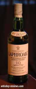Laphroaig 10 Year Old Scotch