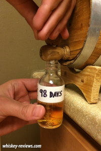 Mini Barrel Aging Experiment 10